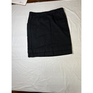 Womens Riders by Lee black pencil skirt, pull on, elastic waist, size Medium